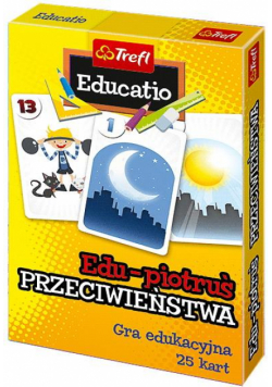 Karty Edu Piotruś - Przeciwieństwa TREFL