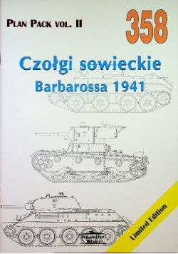 Plan Pack vol II 358 Czołgi sowieckie barbarossa 1941