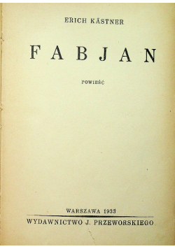 Fabjan 1933 r.