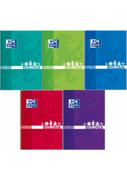 Brulion A5/80K kratka Biologia (5szt) OXFORD