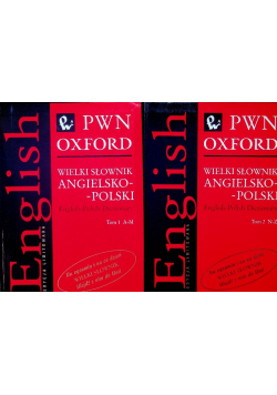 Wielki słownik angielsko polski Tom I i II