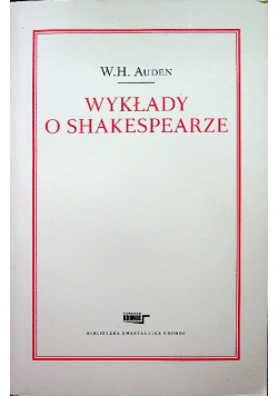 Wykłady o Shakespearze