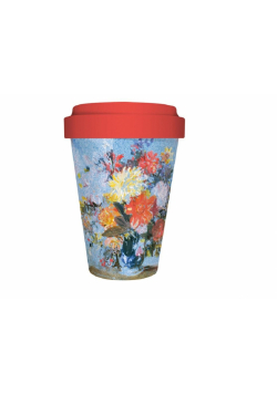 Kubek bambusowy A Vase of Lilies