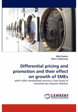 Differential pricing and promotion and their effect on growth of SMEs