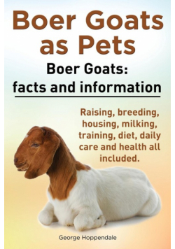 Boer Goats as Pets. Boer Goats facts and information. Raising, breeding, housing, milking, training, diet, daily care and health.