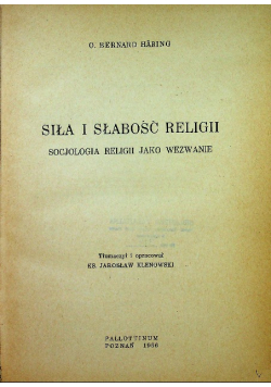Siła i słabość religii