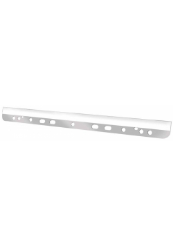 Listwa samoprzylepna 295mm transparentna 50szt
