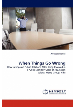 When Things Go Wrong