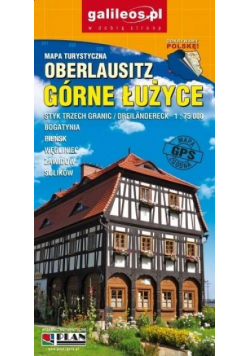 Mapa turystyczna - Górne Łużyce 1:75 000