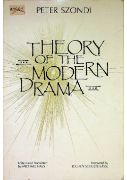 Theory of the modern drama