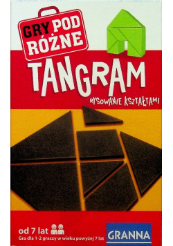 Gry podróżne Tangram Rysowanie kształtami NOWA
