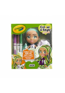 Lalka Colour'n'Style Friends Jade CRAYOLA