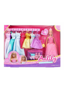 Lalka Anlily księżniczka + akcesoria