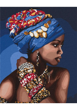 Malowanie po numerach - Orientalne piękno 40x50