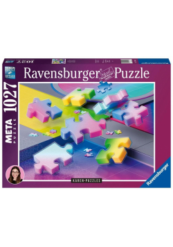Puzzle 1000 elementów: Gradientowa kaskada