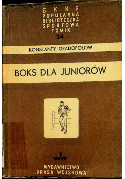 Boks dla juniorów 1950 r.