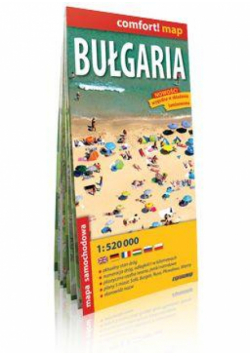 Comfort! map Bułgaria 1:520 000 mapa