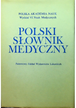 Polski słownik medyczny