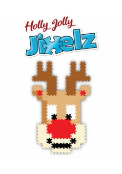 Puzzelki Pixelki Jixelz Bombka Renifer