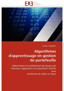 Algorithmes d''apprentissage en gestion de portefeuille