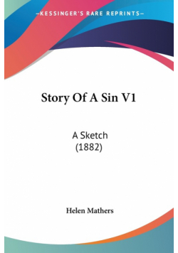 Story Of A Sin V1