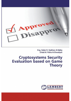 Cryptosystems Security Evaluation based on Game Theory