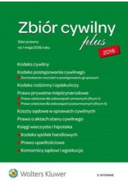 Zbiór cywilny 2016 PLUS