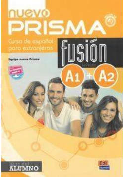 Nuevo Prisma fusion A1+A2 alumno+ CD EDI-NUMEN