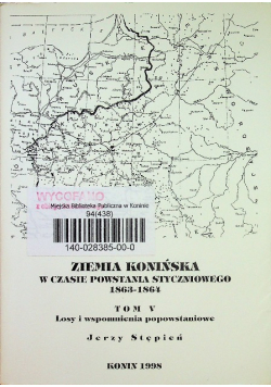 Ziemia konińska w czasie powstania styczniowego 1863 1864
