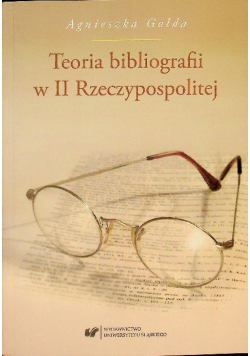 Teoria Bibliografii w II Rzeczypospolitej