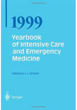 Yearbook of Intensive Care and Emergency Medicine 1999