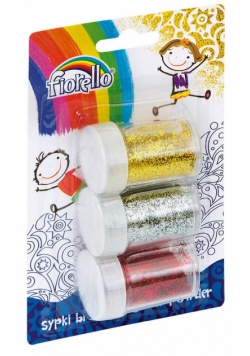 Brokat sypki 3 kolory x 8g FIORELLO