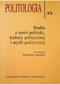 Politologia XX studia z teorii