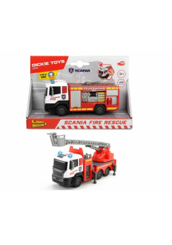 Straż pożarna metalowa Scania 17cm