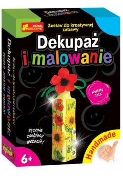 Handmade - Dekupaż i malowanie. Kwiaty lata