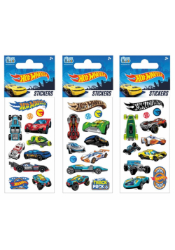 Naklejki Sticker BOO silver Hot Wheels mix