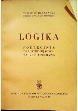 Logika 1949 r.