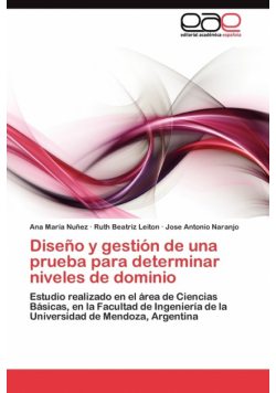 Diseño y gestión de una prueba para determinar niveles de dominio
