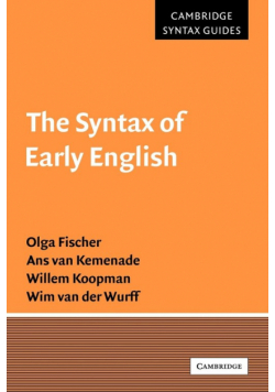 The Syntax of Early English