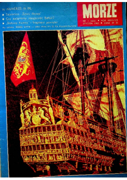 Miesięcznik Morze 1983 12 numerów