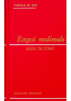 Esegesi medievale  2 volume