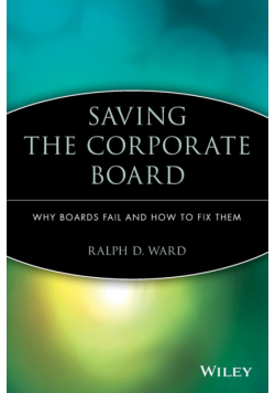 Saving the Corporate Board pb