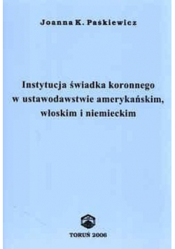 Instytucja świadka koronnego