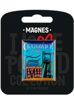 Magnes I love Poland Katowice ILP-MAG-C-KAT-08