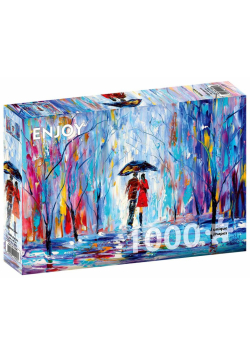 Puzzle 1000 Deszczowa miłość