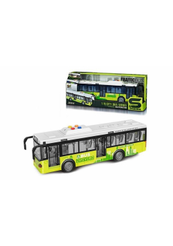 Autobus miejski z dźwiekiem i światłem
