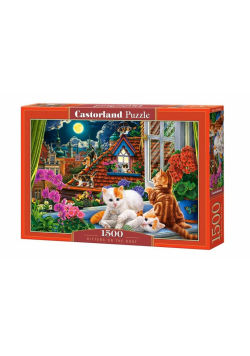 Puzzle 1500 Kittens on the Roof CASTOR