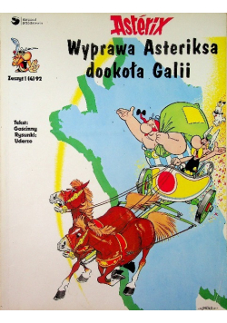 Asterix Wyprawa Asteriksa dookoła Galii Zeszyt 1
