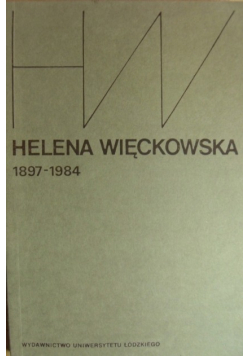 Helena Więckowska 1897 1984
