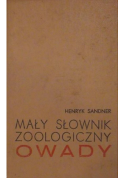 Mały słownik zoologiczny Owady